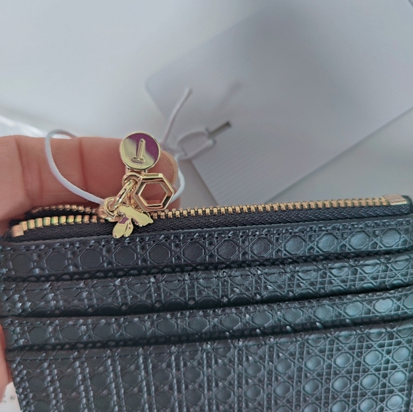 Black leather Ted Baker Card Coin Purse new - Picture 11 of 12